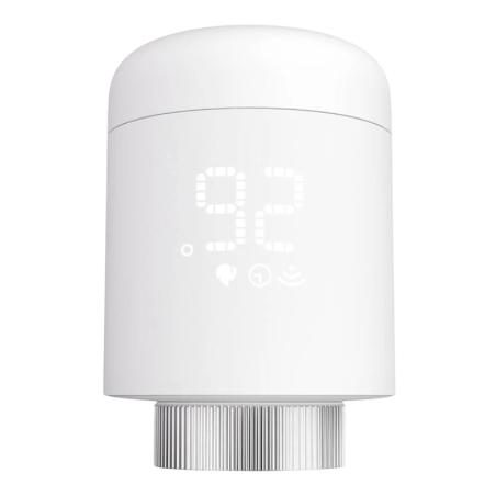 Avatto TRV16 Blanc Zigbee compatible avec Alexa et Google Tête thermostatique