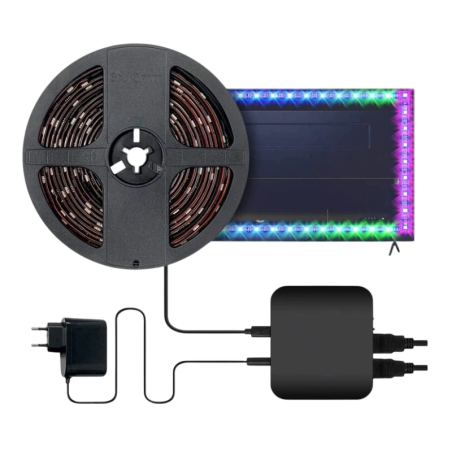 Avatto SLS06 Noir pour TV de 55-65 pouces Bandeau LED connecté