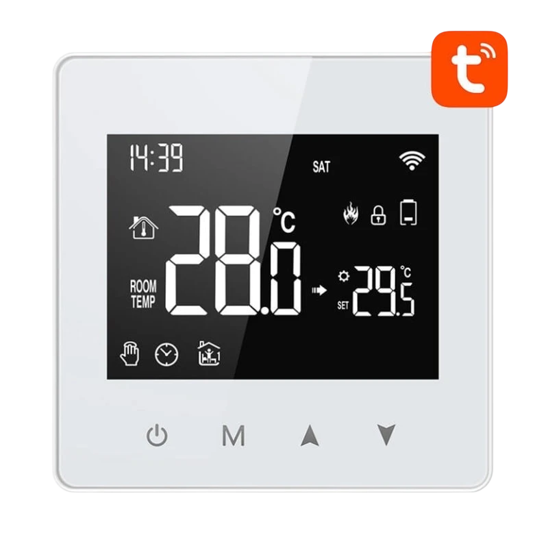 Avatto WT198 Blanc WiFi Thermostat connecté