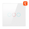 Avatto LZTS02-EU-W3 3 boutons Blanc Zigbee Interrupteur tactile connecté