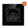 Avatto N-WOT10-USB-B Noir WiFi Prise connectée