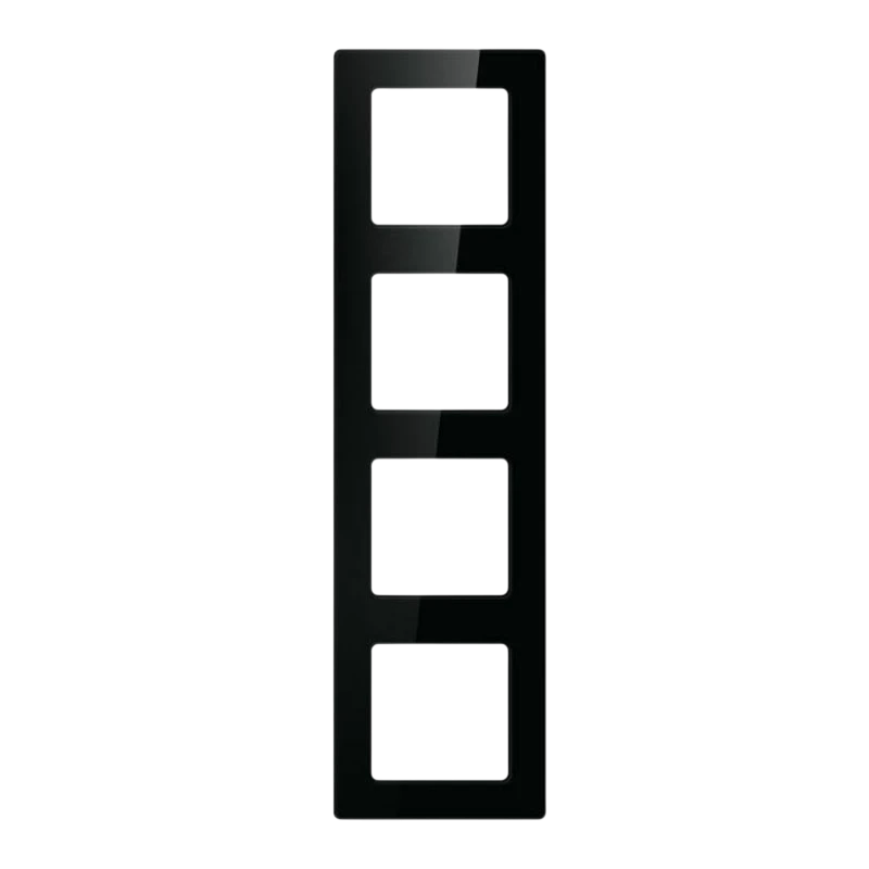 Avatto N-TS10-Frame-B4 Noir Cadre d'interrupteurs