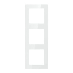 Avatto N-TS10-Frame-W3 Blanc Cadre d'interrupteurs