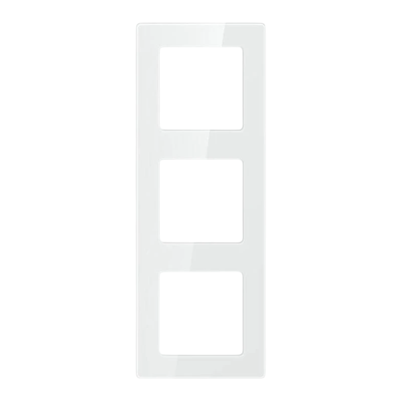 Avatto N-TS10-Frame-W3 Blanc Cadre d'interrupteurs
