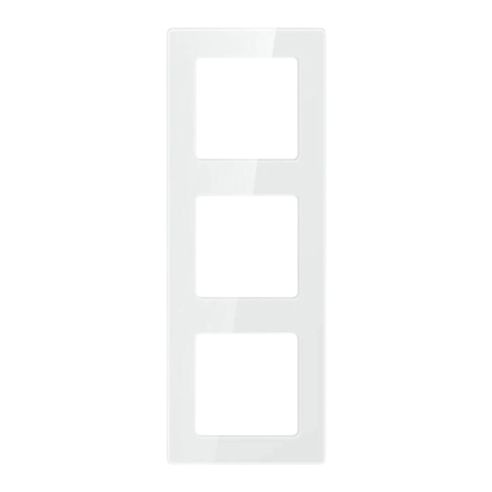 Avatto N-TS10-Frame-W3 Blanc Cadre d'interrupteurs