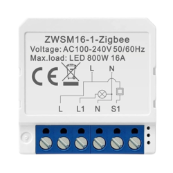 Avatto ZWSM16-W1 Blanc ZigBee Interrupteur connecté