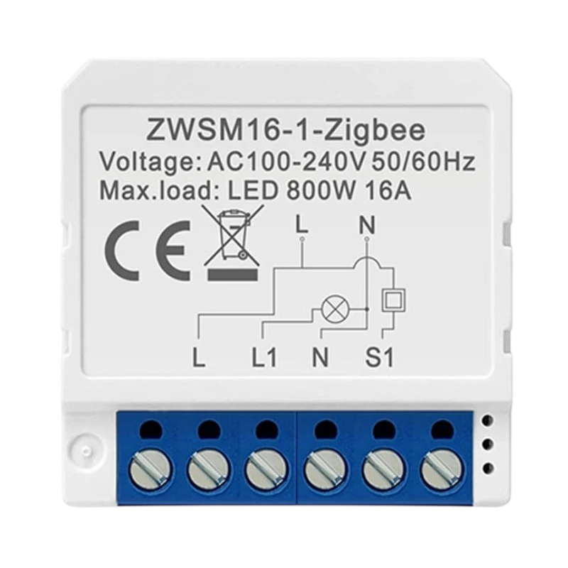Avatto ZWSM16-W1 Blanc ZigBee Interrupteur connecté