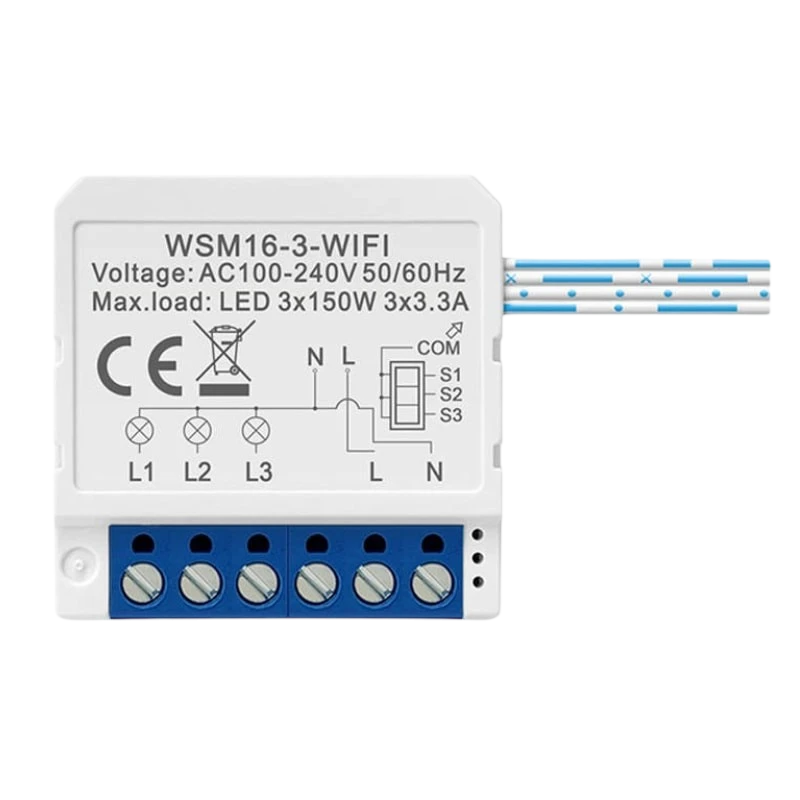 Avatto WSM16-W3 Blanc WiFi Interrupteur connecté