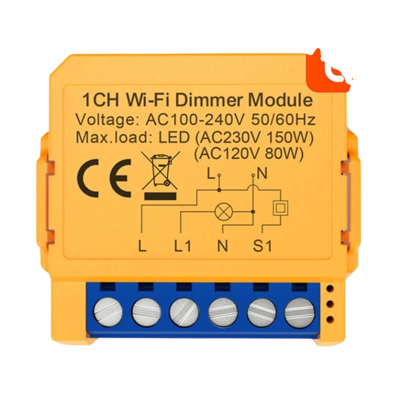 Avatto DMS16-2 Orange WiFi Interrupteur connecté