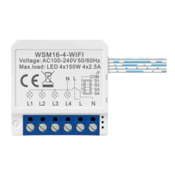 Avatto WSM16-W4 Blanc WiFi Interrupteur connecté