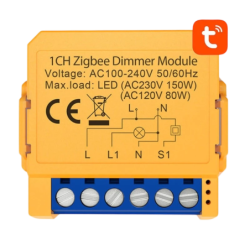 Avatto ZDMS16-2 Orange ZigBee Interrupteur connecté