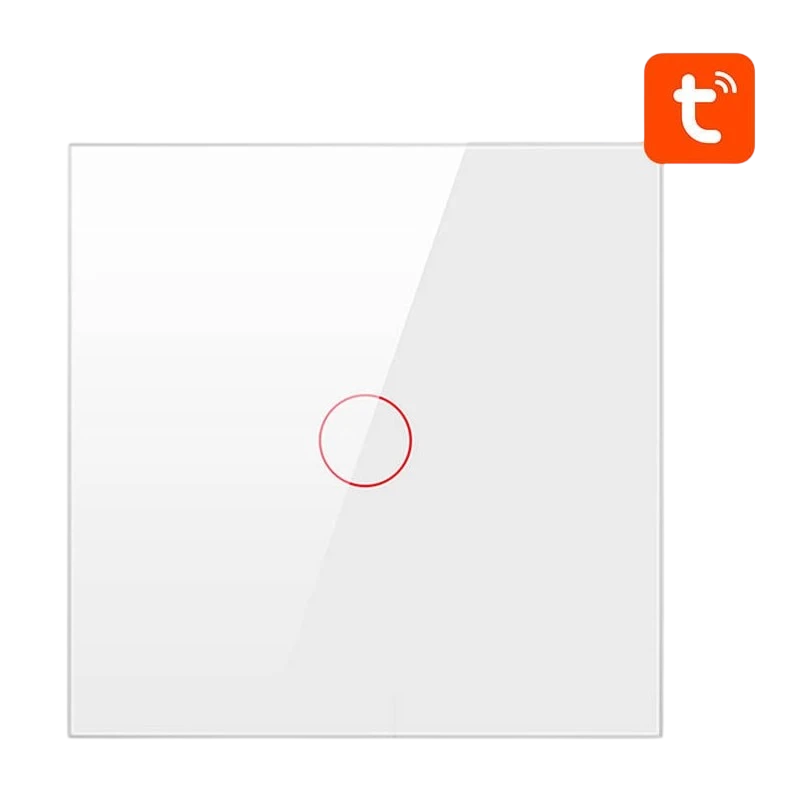 Avatto ZTS02-EU-W1 1 bouton Blanc Zigbee Interrupteur tactile connecté