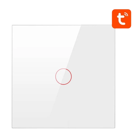 Avatto ZTS02-EU-W1 1 bouton Blanc Zigbee Interrupteur tactile connecté