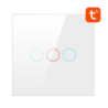 Avatto TS02-EU-W3 3 boutons Blanc WiFi Interrupteur tactile connecté