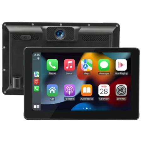 Écran tactile universel SWM B5351 7 pouces Carplay/Android Auto Noir Autoradio sans fil