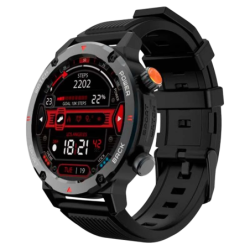 Imiki D2 Noir 1,43 pouces AMOLED GPS 30 jours +100 sports 2ATM Smartwatch