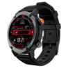 Imiki D2 Noir 1,43 pouces AMOLED GPS 30 jours +100 sports 2ATM Smartwatch