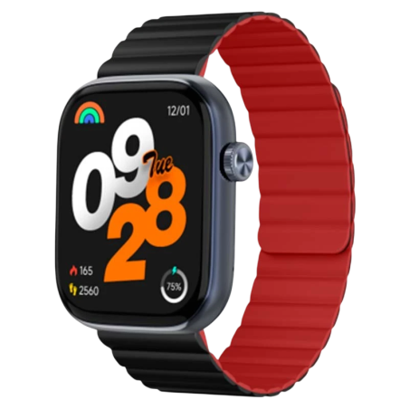 Imiki ST2 Bleu Bracelet Magnétique 1,96 pouces TFT 14 jours IP68 Smartwatch