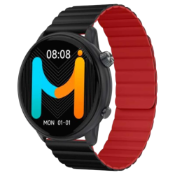 Imiki TG2 Noir 1,43 pouces AMOLED GPS Appels Bluetooth 7 jours +100 sports IP68 Smartwatch