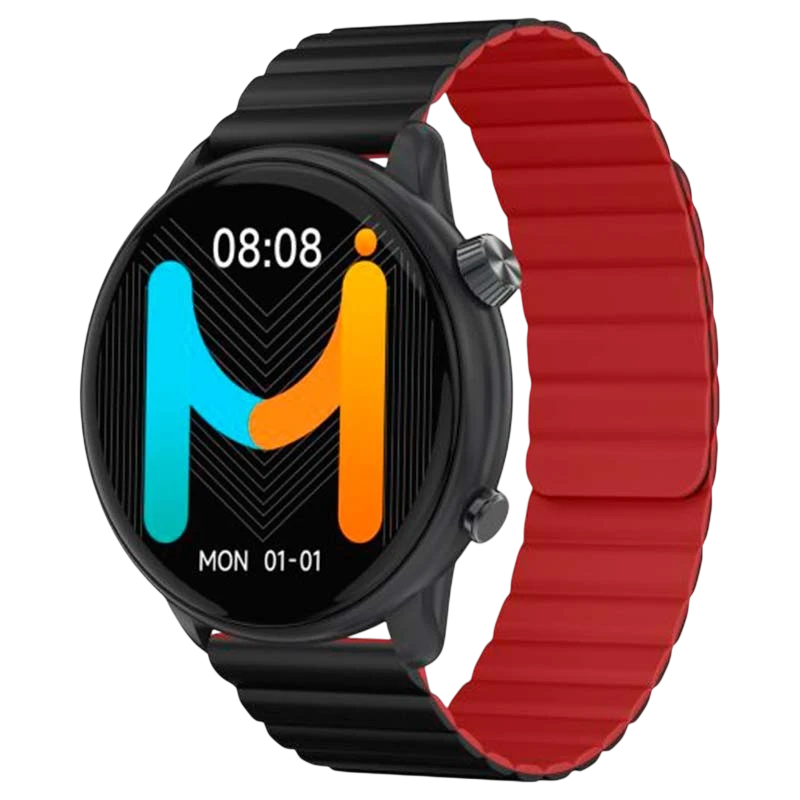 Imiki TG2 Noir 1,43 pouces AMOLED GPS Appels Bluetooth 7 jours +100 sports IP68 Smartwatch