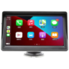 Écran tactile universel SWM B600W 7 pouces Carplay/Android Auto Noir Bluetooth 5.1 Autoradio sans fil