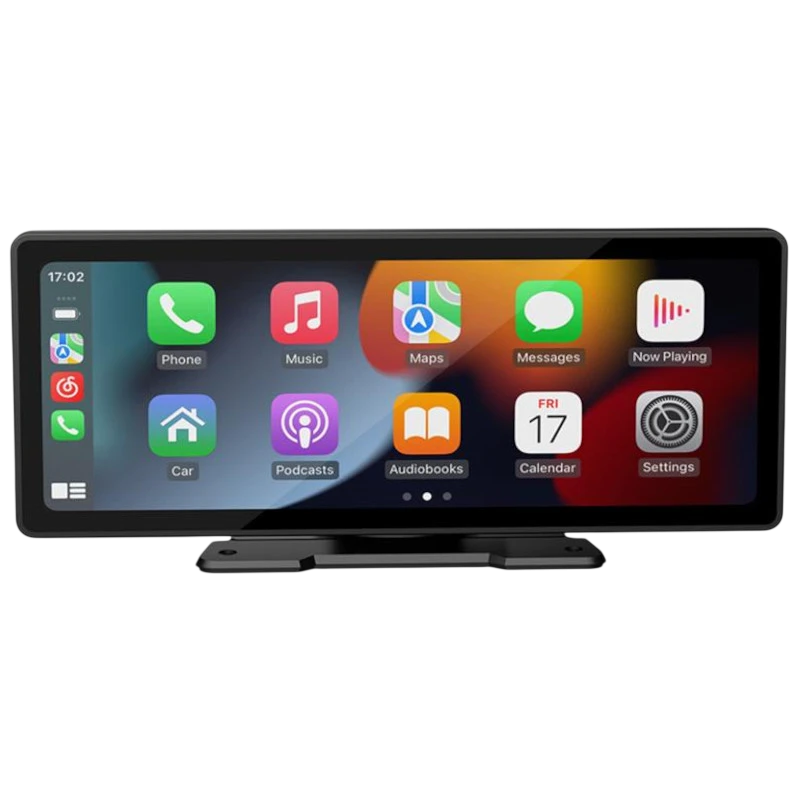 Écran tactile universel SWM B5303 9,3 pouces Carplay et Android Auto Noir Bluetooth 5.1 Autoradio sans fil