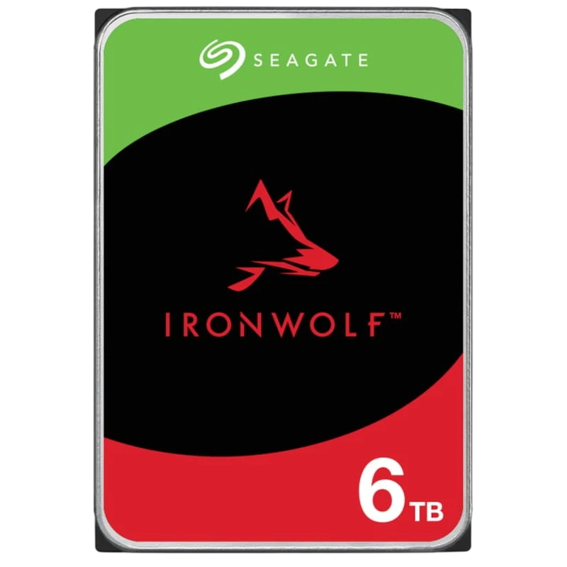 Seagate IronWolf ST6000VN006 6TB SATA III 3,5 pouces 5400rpm Disque dur