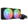 NZXT Kraken 280 RGB Noir 2 ventilateurs Refroidissement liquide