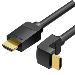 Vention AARBI 90° 3m Noir - Câble HDMI 2.0
