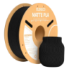 ELEGOO PLA MATTE Noir Mat pour Imprimantes 3D FDM - Filament 1.75mm Bobine de 1kg