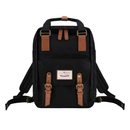 Himawari 188L Noir et Brun - Sac à dos pour ordinateur portable