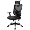 ThunderX3 YAMA1 Noir 150kg inclinable cuir PU Chaise gaming