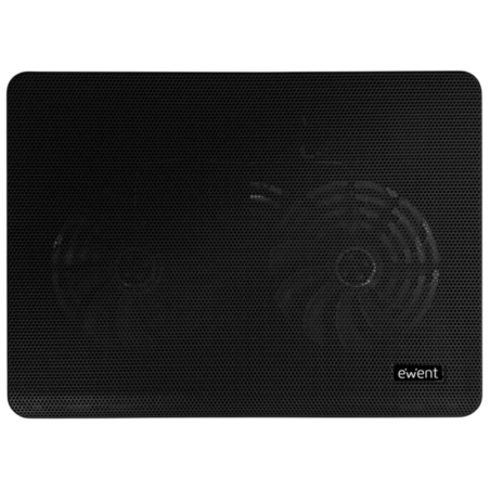 Ewent EW1256 Noir - Support de refroidissement pour ordinateur portable