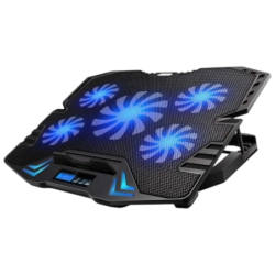 Ewent EW1259 Noir - Support de refroidissement pour ordinateur portable jusqu'à 17 pouces