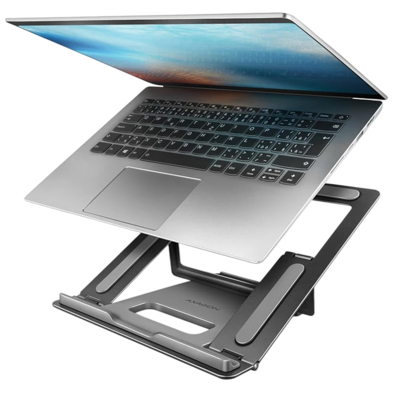 Axagon STND-L Gris - Support pour ordinateur portable