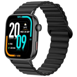 COLMI C8 MAX Noir Bracelet Magnétique 1,93 pouces IPS 7 jours IP68 Smartwatch