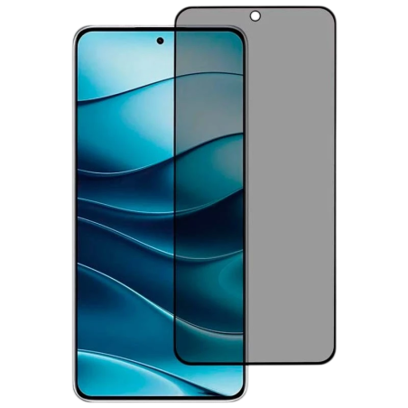 Protection d'écran en verre trempé Anti Espion Xiaomi Redmi Note 14 5G / Note 14 4G