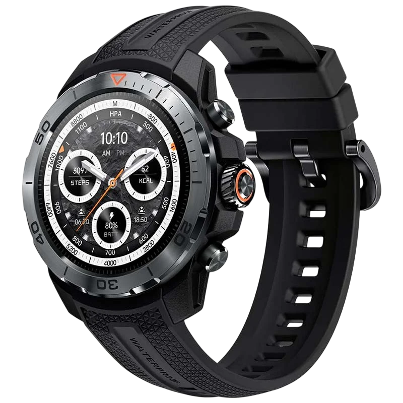 Mibro GS Explorer Noir 1,32 pouces AMOLED GPS NFC 20 jours +150 sports 10ATM Smartwatch