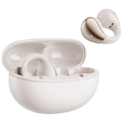 QCY Crossky Clip C30 Blanc Bluetooth 5.4 30h IPX4 Écouteurs sans fil