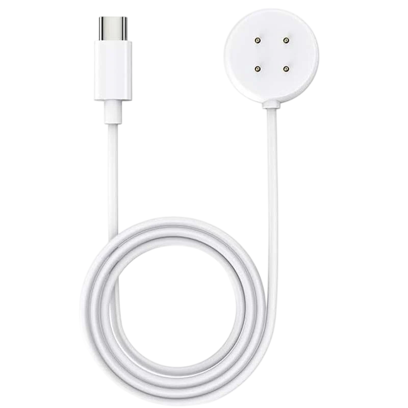 Chargeur pour Google Pixel Watch 3 / Pixel Watch 2 / Fitbit Versa 4 / Versa 3 Blanc USB-C Compatible