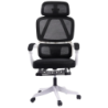 Powerbasic Évora 110kg appuie-tête repose-pieds Chaise de bureau ergonomique