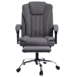 Powerbasic Aveiro 110kg appuie-tête repose-pieds Chaise de bureau