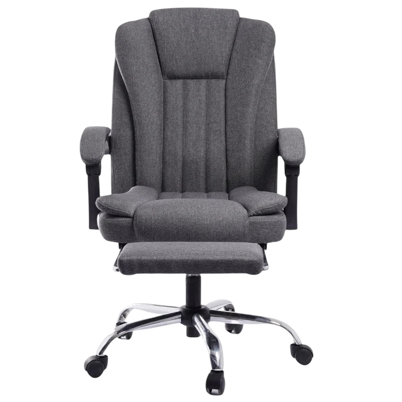 Powerbasic Aveiro 110kg appuie-tête repose-pieds Chaise de bureau