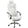 Powerbasic Funchal 200kg appuie-tête cuir PU Chaise de bureau