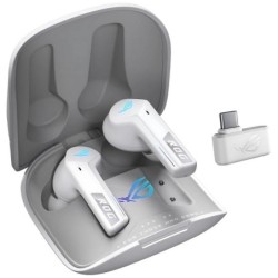 ASUS ROG Cetra Speednova Blanc TWS Bluetooth 5.3 46h IPX4 Écouteurs sans fil