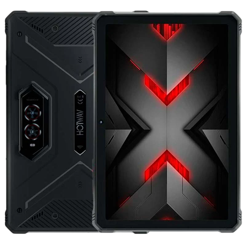 Hotwav Tab R9 Pro 4G 6GB/256GB Noir Rugged IP68/IP69K 11 pouces IPS 64MP 20080mAh