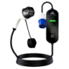 Chargeur portable pour voiture électrique 32A/7,0KW/Monophasé/10M/LCD EV Type 2 courant réglable