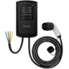 Chargeur pour voiture électrique avec Station de Recharge 32A/22KW/Sans prise (triphasé)/5M/LCD EV Type 2 courant réglable