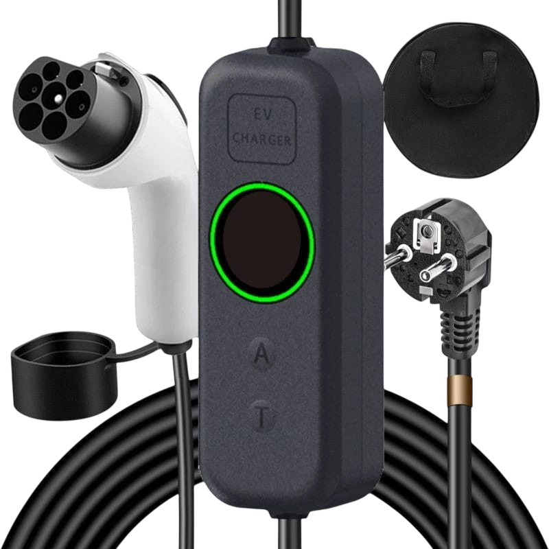 Chargeur portable pour voiture électrique 16 A / 3,5 kW / prise Schuko / 5 m