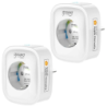Gosund SP1-H Blanc Pack ×2 compatible avec HomeKit 16A WiFi Prise connectée